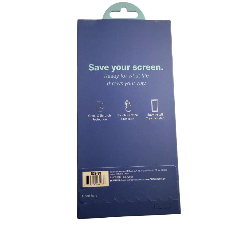 GoTo Samsung Galaxy Note20 5G Tempered Glass‎ Screen Protector P10000212 New